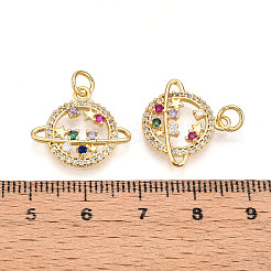 Латунные микро проложить кубического циркония подвески&nbsp;KK-D357-06C-G