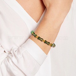 300шт прозрачные акриловые бусины чернильный эффект градиента ветра&nbsp;OACR-SP0001-64