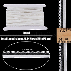 25 м трикотажная леска нейлоновая эластичная кружевная отделка&nbsp;OCOR-GF0003-74A