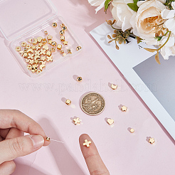 60шт 10 стиля латунные бусины&nbsp;KK-ME0001-95