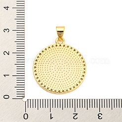 Латунь с подвесками из фианита&nbsp;KK-K332-16A-G-01