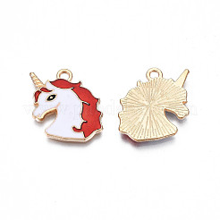 Подвески из эмали и сплава&nbsp;ENAM-S130-20E