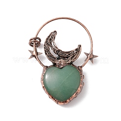 Натуральный смешанный камень большие подвески&nbsp;G-I324-04R