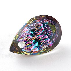 Подвески из тисненого стекла со стразами&nbsp;LS-GLAA-J101-05A-001VO