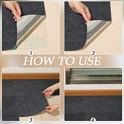 Квадратная самоклеящаяся полиэфирная ковровая лента&nbsp;DIY-WH20002-102E