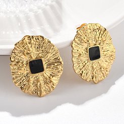 Серьги-гвоздики из нержавеющей стали 304 для женщин&nbsp;LS-EJEW-K306-30G