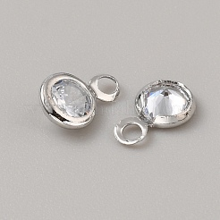 Латунные микро проложить кубического циркония подвески&nbsp;FIND-WH0148-051P-01