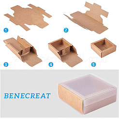 Шкатулки из крафт-бумаги&nbsp;CON-WH0068-65A