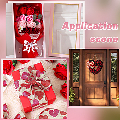 Тема ко дню святого валентина 3 рулон 3-х цветная полиэстеровая лента&nbsp;OCOR-WR0001-83