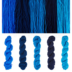 5 моток пряжи из акрилового волокна 5 цветов&nbsp;OCOR-TA0003-22