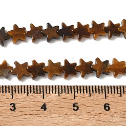 Природных тигровый глаз бисер нитей&nbsp;G-F817-A06-01