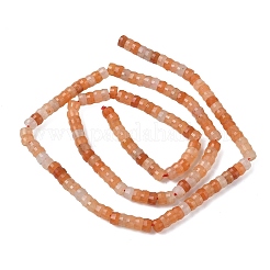 Натуральный красный авантюрин бисер нитей&nbsp;G-A299-A02-01