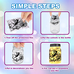 12 стильная бумага для силуэта&nbsp;AJEW-WH0345-0003