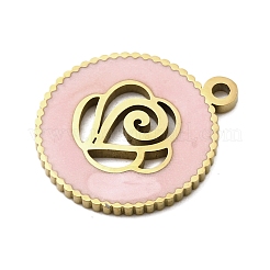 Подвески из нержавеющей стали 304 с эмалью&nbsp;STAS-I336-10G