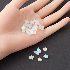 20шт 3 стиля гальванических стеклянных бусин&nbsp;GLAA-YW0001-90