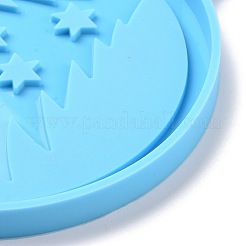 Силиконовые Молды для большой подвески на новогоднюю тематику&nbsp;LS-DIY-L067-B03