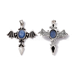 Подвески натуральный кианит / цианит / дистен&nbsp;KK-A173-05AS-04