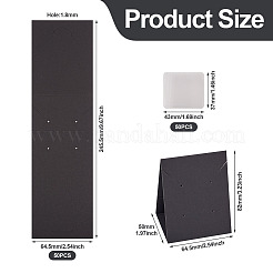 Складные бумажные карточки для демонстрации ювелирных изделий&nbsp;CDIS-TA0001-27A