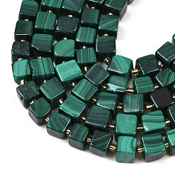 Природного малахита бисер нитей&nbsp;G-G053-B25-01
