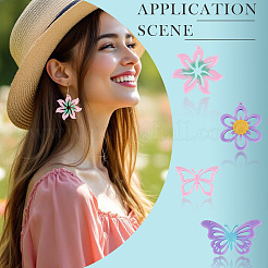 3шт 3 стиля подвески силиконовые Молды для самостоятельного изготовления&nbsp;SIMO-TA0001-14