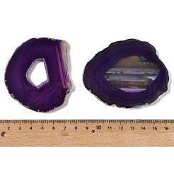 Кабошоны из натурального друзового агата&nbsp;G-F826-E04