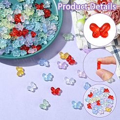 200 шт. Прозрачные акриловые бусины&nbsp;OACR-CJ0002-07