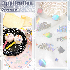 2 пакетик пластикового конфетти&nbsp;DIY-SC0031-54B