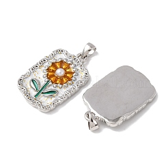 Латунь эмаль подвески&nbsp;KK-C143-49P