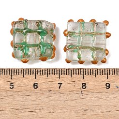 Бусины ручной работы бусины золотого песка&nbsp;LAMP-L082-01D