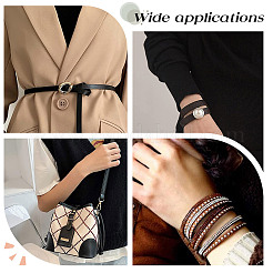 Плоский кожаный шнур для украшений&nbsp;WL-GF0001-06D-01