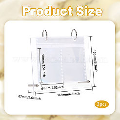 3 дюйм 10 кармана акриловый календарь фотоальбом&nbsp;AJEW-WH0596-158