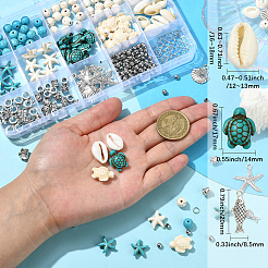 Набор для самостоятельного изготовления бусин в морском стиле&nbsp;DIY-SC0031-28