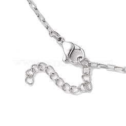 Не тускнеющий мешочек из нержавеющей стали для изготовления ожерелий&nbsp;NJEW-JN04826-02