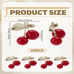 10 шт. подвески из АБС-пластика&nbsp;FIND-LP0009-96