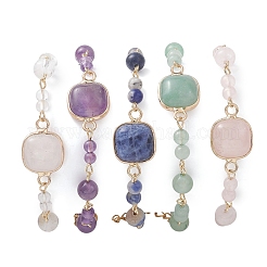 Браслеты из натуральных драгоценных камней для женщин.&nbsp;BJEW-JB13315