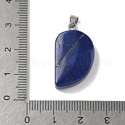 Резные подвески из натурального лазурита&nbsp;G-P599-04P-07