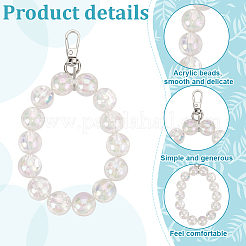 2шт акриловые бусины подвеска украшение&nbsp;HJEW-GO00097