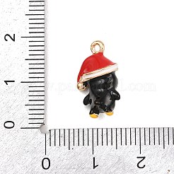 Эмалевые подвески из животного сплава&nbsp;ENAM-P264-03B-G