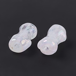 УФ-покрытие радужными переливающимися акриловыми бусинами&nbsp;PACR-M003-06F