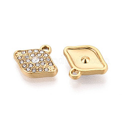 Подвески из нержавеющей стали 304 со стразами&nbsp;STAS-N110-39G