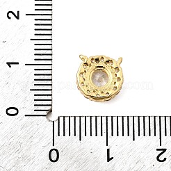 Латунные микро проложить кубического циркония подвески&nbsp;KK-I360-024G-01