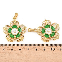 Подвески из нержавеющей стали 304 с эмалью&nbsp;STAS-P438-13F-G