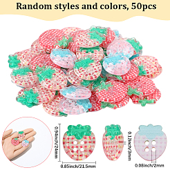 50 шт. пуговицы из смолы&nbsp;BUTT-SP0001-23