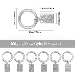 Амулеты для обуви из сплава на тему таро&nbsp;PALLOY-AB00062