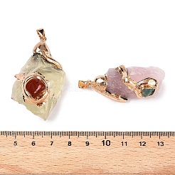 Кулоны из необработанного камня&nbsp;G-T138-175F