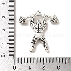 Тибетском стиле сплава спортивные подвески&nbsp;PALLOY-M217-43AS