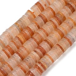 Мед натуральный нефрит бисер пряди&nbsp;G-G329-B02-8x1mm