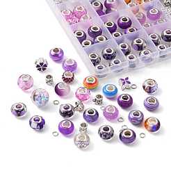 Наборы для изготовления европейских браслетов и ожерелий&nbsp;DIY-YW0004-91C