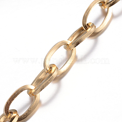 Браслеты-цепочки из нержавеющей стали 304 BJEW-P064-27G