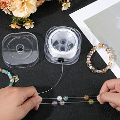 1 рулон кристально чистой эластичной нити&nbsp;EW-PA0001-02C